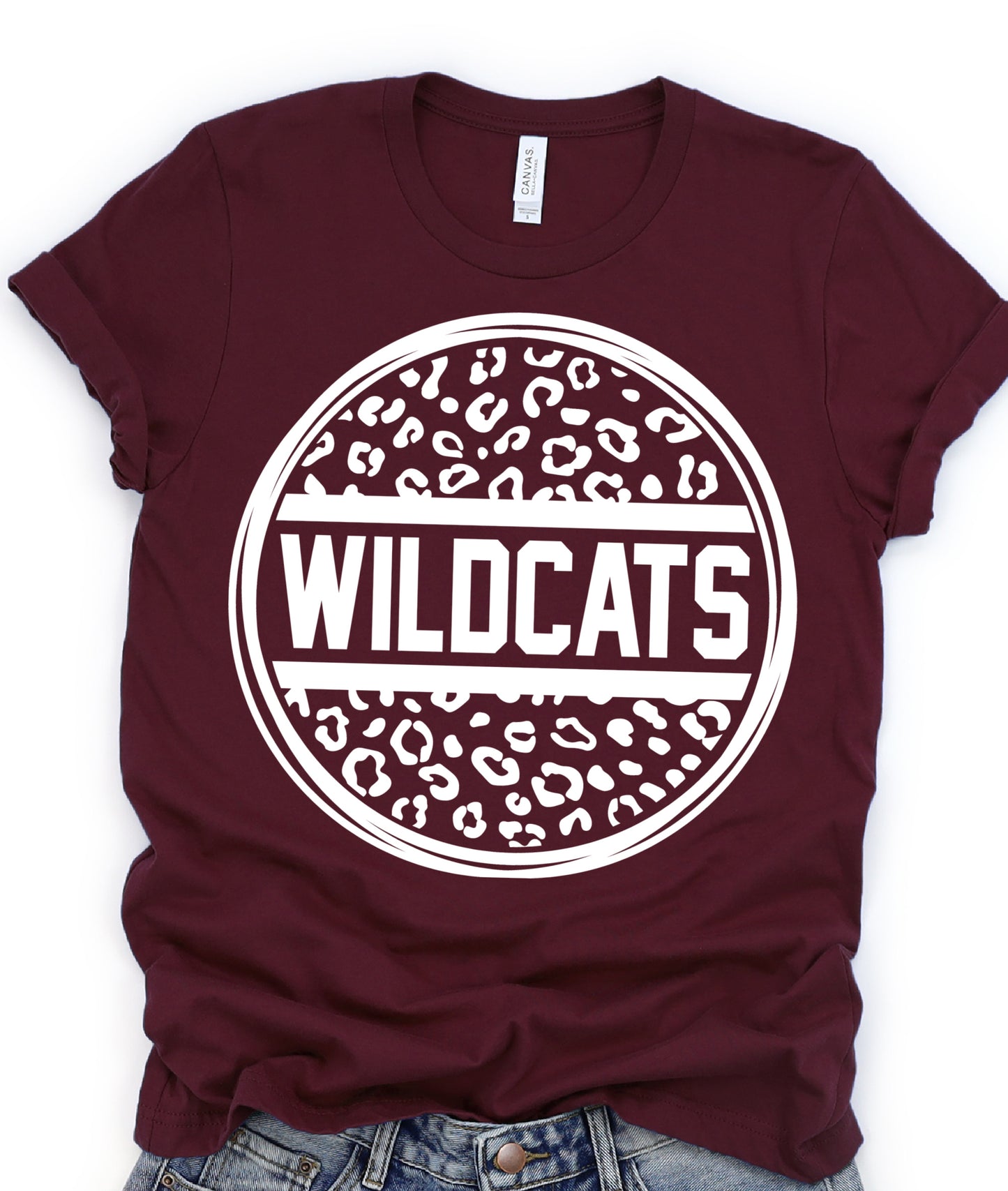 Wildcats Leopard White print  DTF Transfers