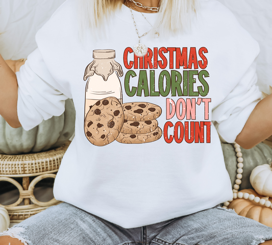 Christmas Calories Don't count DTF Transfer - DTF2264