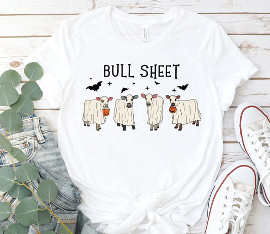 Bull Sheet - Halloween DTF Transfer
