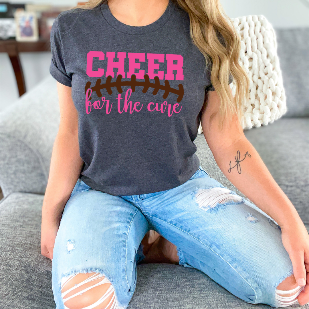 Cheer For The Cure DTF Transfer