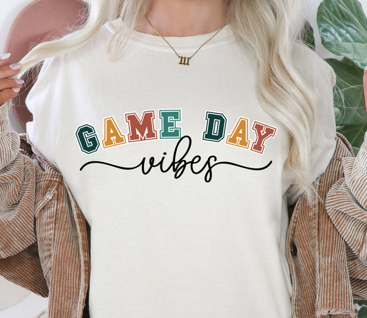Game Day Vibes DTF Transfers