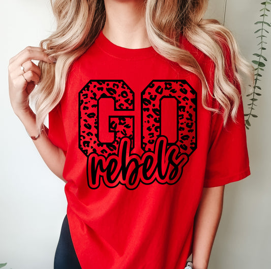 Go Rebels DTF Transfers