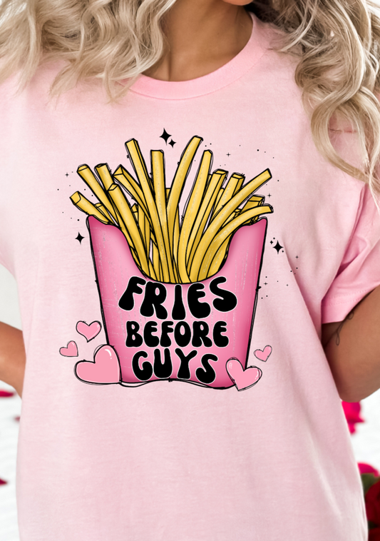 Fries Before Guys Valentine DTF Transfers DTF4279