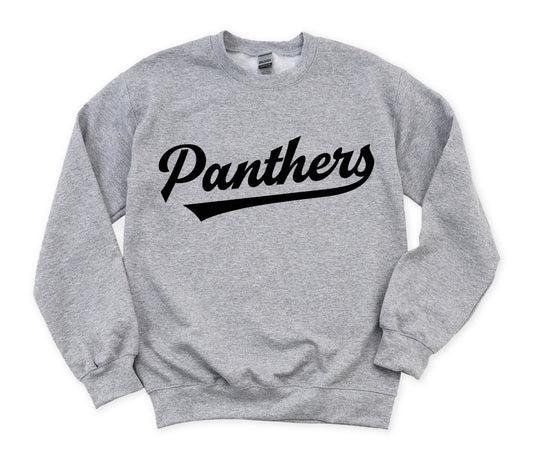 BLACK Panthers Swoosh DTF Transfers DTF4243
