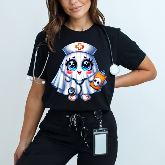 Ghost Nurse DTF Transfer