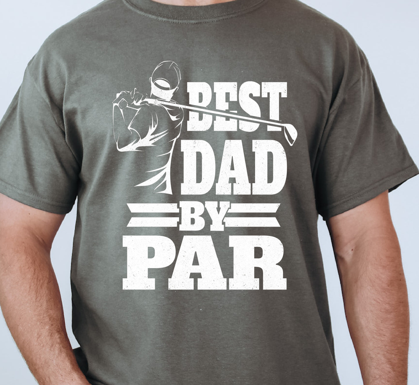 Best Dad By Par DTF Transfers DTF2063