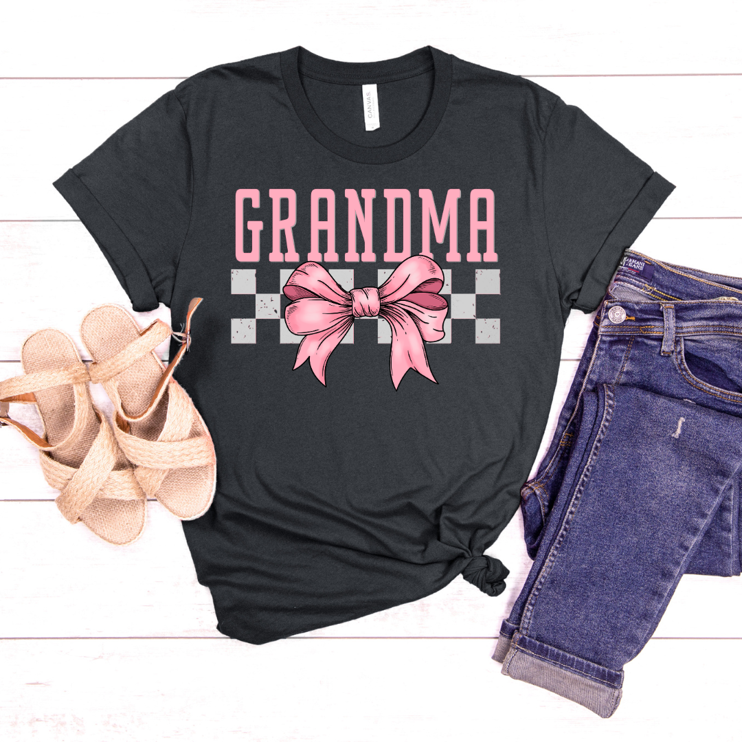 Grandma Bow Coquette DTF Transfer