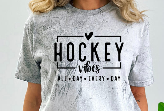 Hockey Vibes 01 DTF Transfer