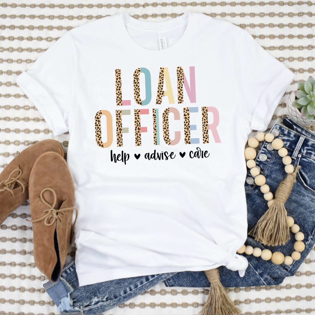 Loan Officer Heart DTF Transfer