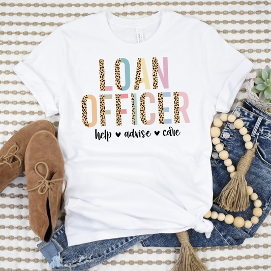 Loan Officer Heart DTF Transfer