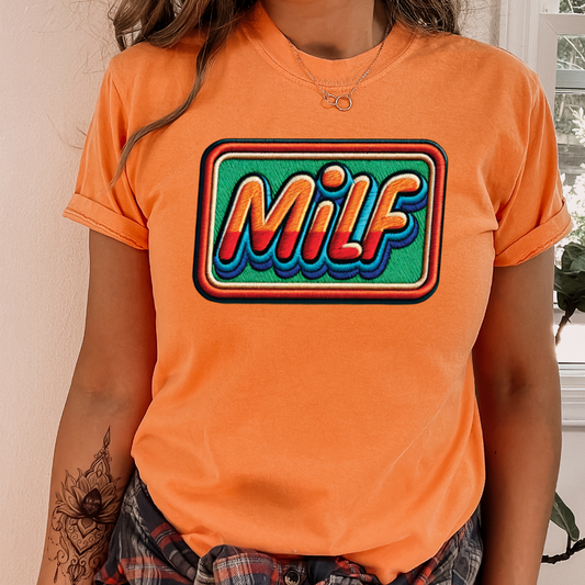 Milf Patch DTF Transfer