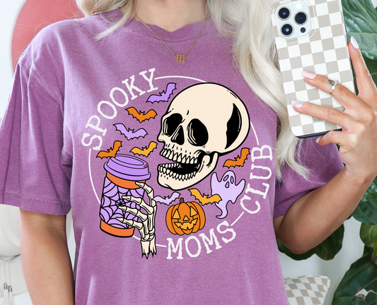 Spooky Moms Club, Halloween DTF Transfers