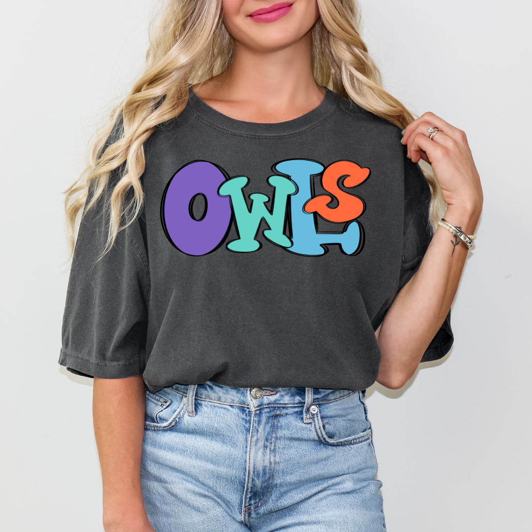 Owls DTF Transfer