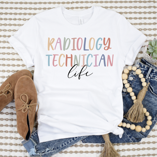 Radiology Tech Life DTF Transfer