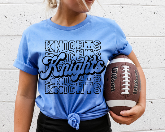 Knights 001 DTF Transfers