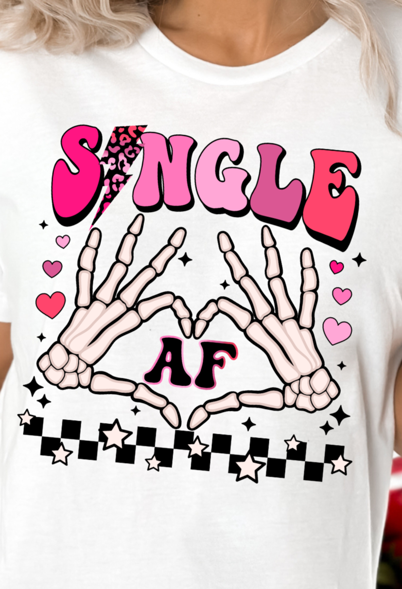 Single AF Valentine DTF Transfers DTF4294