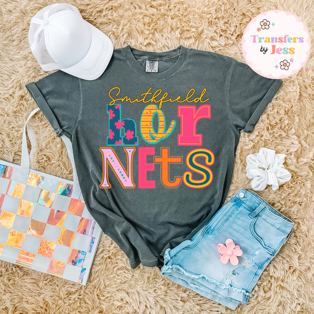 Quirky Neon Mascot DTF Transfer