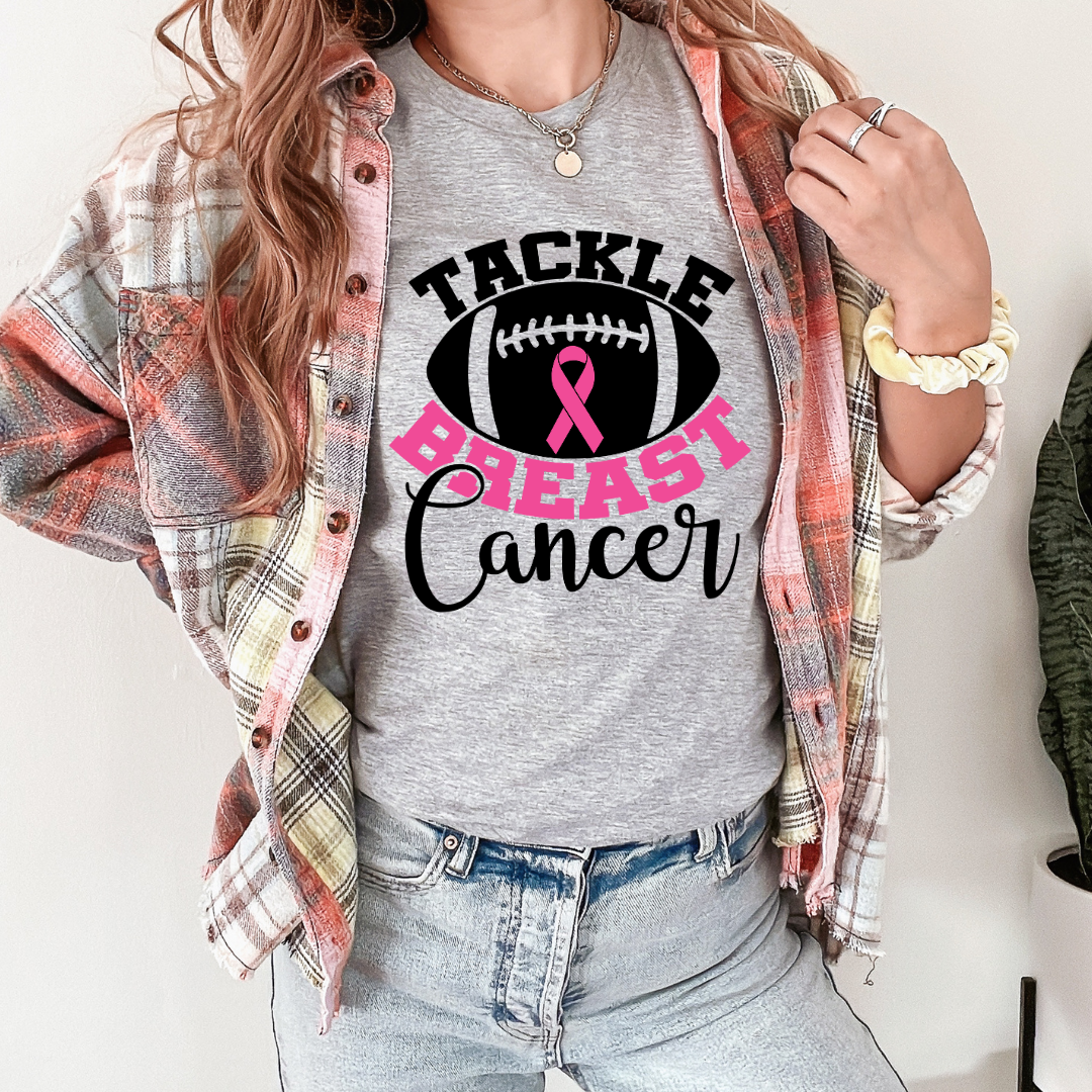 Tackle Breast Cancer DTF Transfer