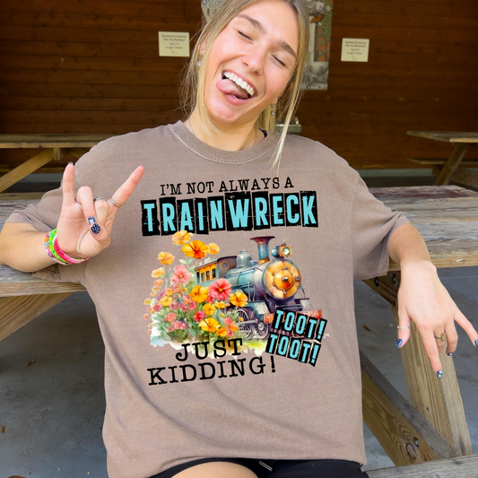 Trainwreck DTF Transfer