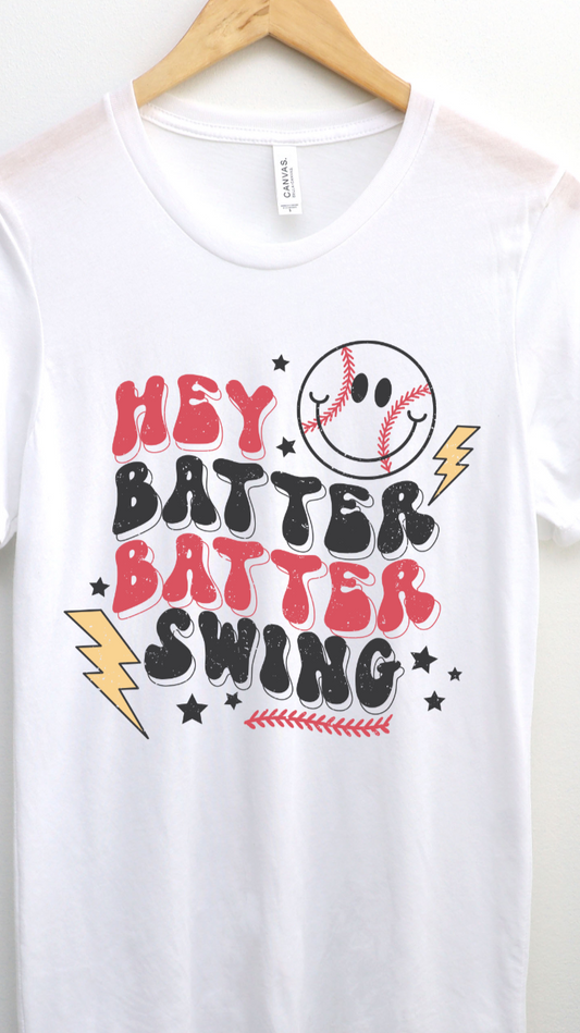 Hey Batter Batter - DTF Transfers 1258