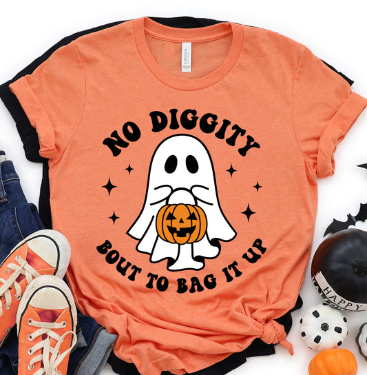 No Diggity Halloween DTF Transfers