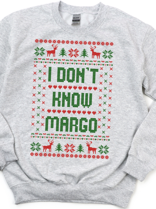 I don't know Margo Christmas DTF Transfers DTF2111