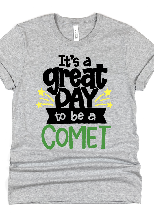 It's a great day to be a comet black DTF Transfers DTF4094