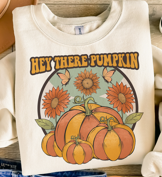 Hey There Pumpkin DTF Transfers DTF4168