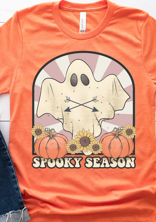 Spooky Season Ghost DTF Transfers DTF4170
