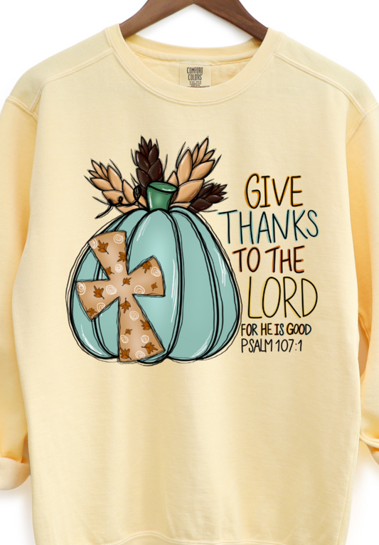 Give Thanks to the Lord DTF Transfers DTF4016