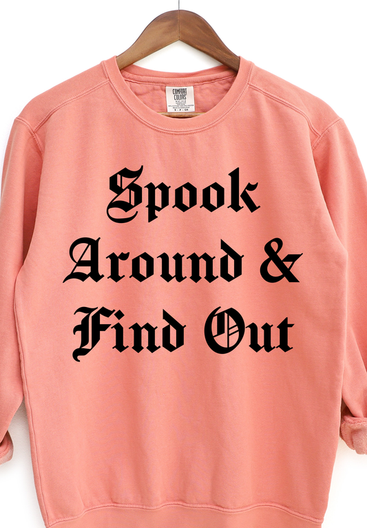 Spook Around & Find Out DTF Transfers