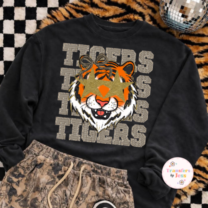 Camo Starry Eyed Mascot DTF Transfer