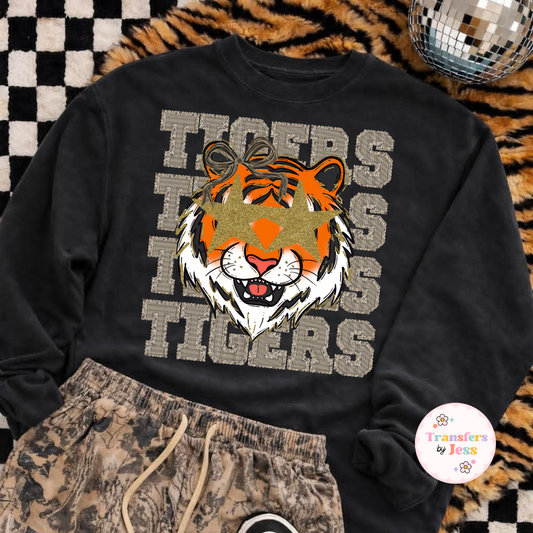 Camo Starry Eyed Mascot DTF Transfer