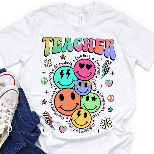 Teacher 001 DTF Transfer
