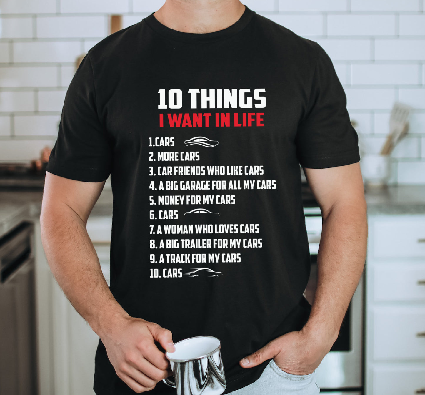 Ten things I want in life DTF Transfers