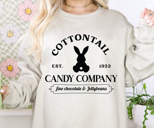 Cottontail Candy Company Easter DTF Transfers DTF4111