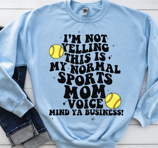 Softball Mom - DTF Transfers - DTF0097
